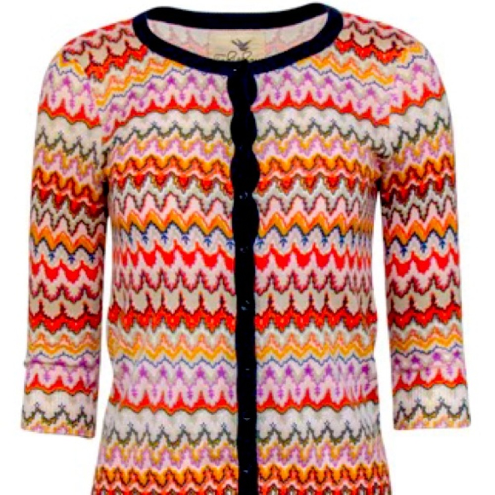 Anthropologie Tabitha Highlighted Frequencies cardigan sweater . size XS
